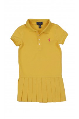 Yellow short-sleeved dress, Polo Ralph Lauren
