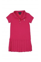Pink short-sleeved dress, Polo Ralph Lauren