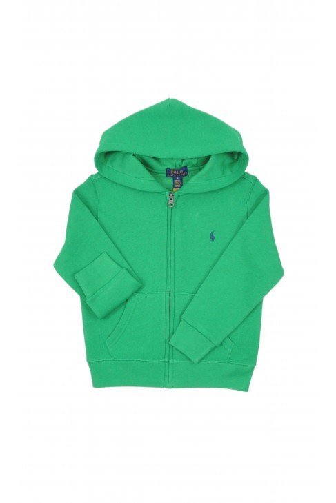 Green hooded sweatshirt, Polo Ralph Lauren