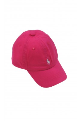 Pink cap with a visor, Polo Ralph Lauren