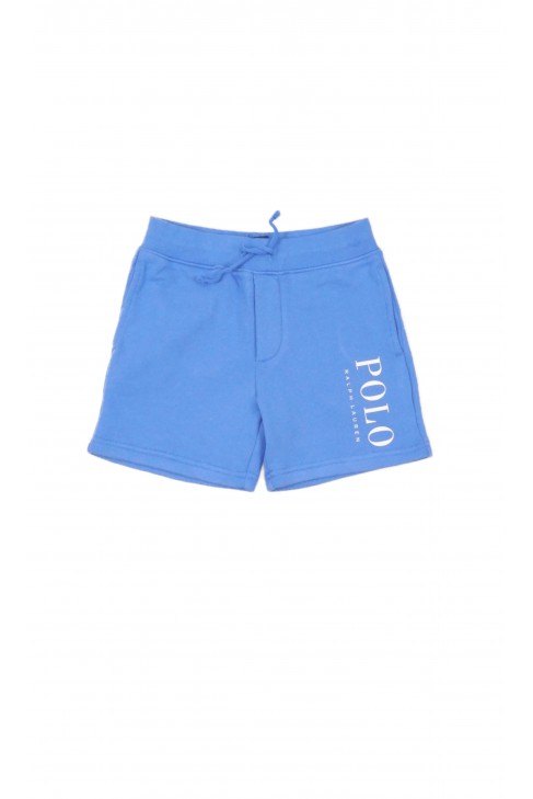 Blue sweatshorts made of sweatshirt fabric, Polo Ralph Lauren