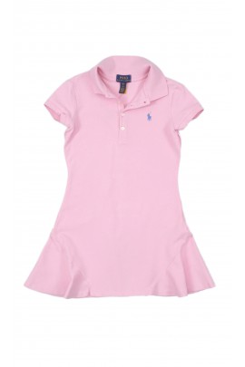 Pink sporty short-sleeved dress, Polo Ralph Lauren