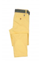 Yellow boys' elegant trousers, Polo Ralph Lauren