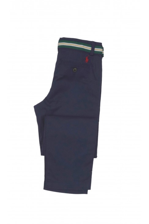 Navy blue boys' elegant trousers, Polo Ralph Lauren