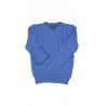 Blue cable-knit sweater, Polo Ralph Lauren