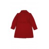 Red classic girl's coat, Patachou