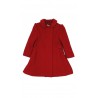 Red elegant girl's coat, Patachou