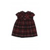 Cotton baby dress in a check pattern, Patachou