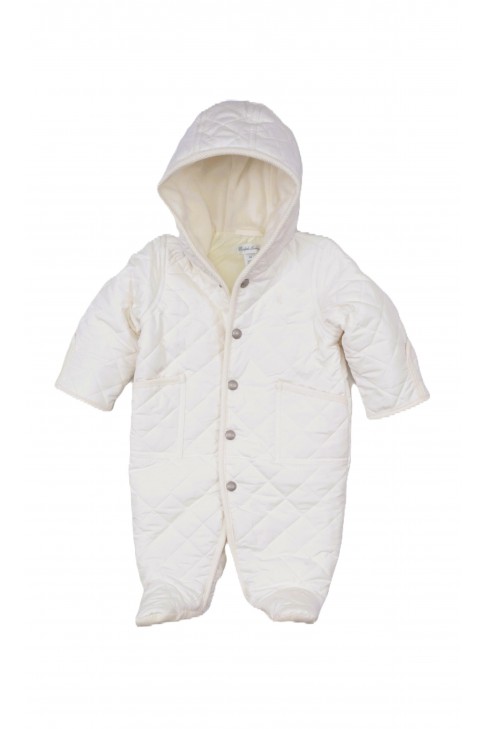 White baby jumpsuit, Ralph Lauren