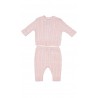 Baby set pink: sweater and shorts, Ralph Lauren