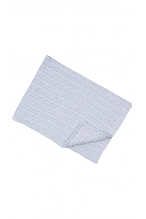 Baby blanket in pastel blue, Ralph Lauren Baby blanket in pastel blue, Ralph Lauren