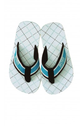 Boys' blue flip-flops, Hugo Boss