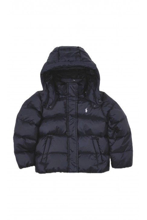 Navy blue children's insulated jacket, Polo Ralph Lauren