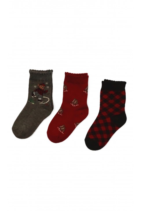 3-pack of girls socks Polo Ralph Lauren 3-pack of girls socks Polo Ralph Lauren