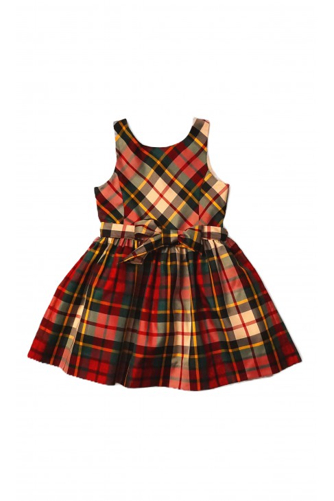 Girls' Checked Dress, Polo Ralph Lauren