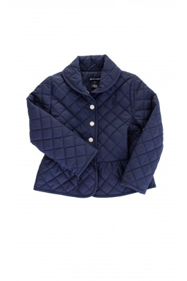 Quilted navy blue coat, Ralph Lauren