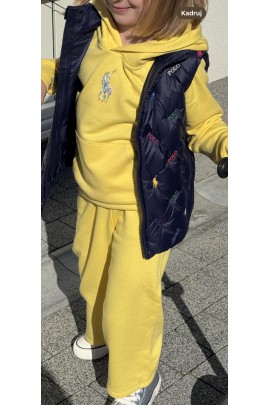 Yellow wide-legged sweatpants, Polo Ralph Lauren