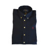 Boys Navy Linen Shirt, Polo Ralph Lauren