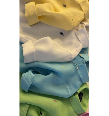 Boy's blue linen shirt, Polo Ralph Lauren