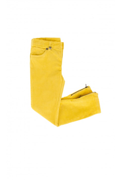 Yellow corduroy trousers, Ralph Lauren