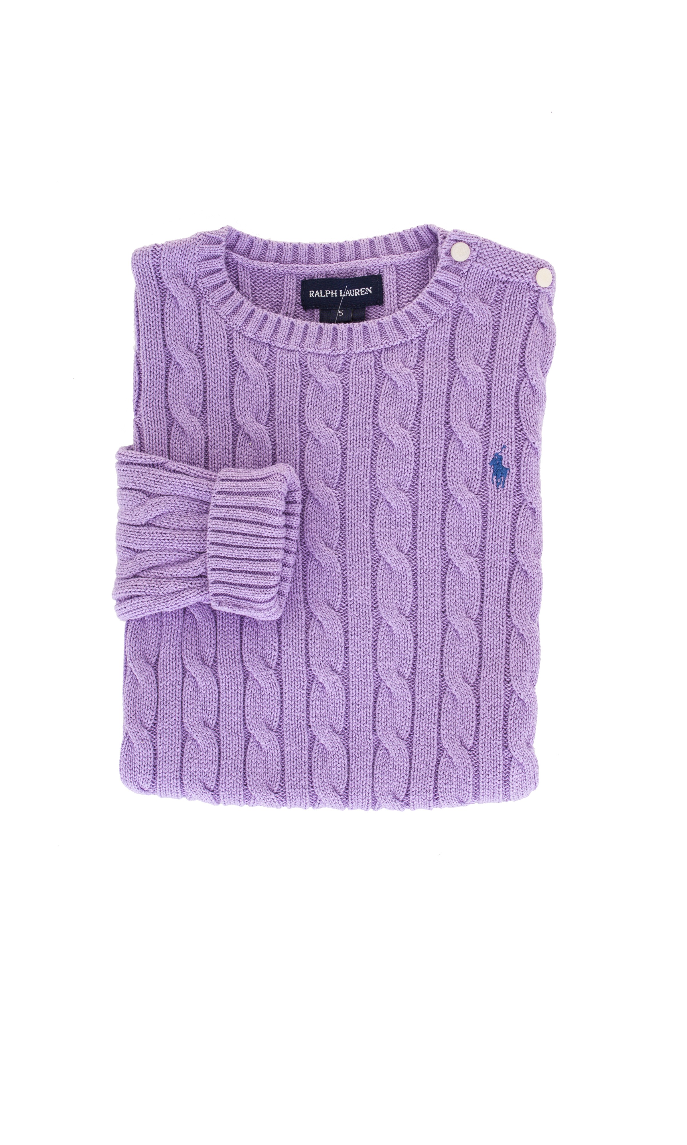 Purple sweater, Ralph Lauren - Celebrity Club