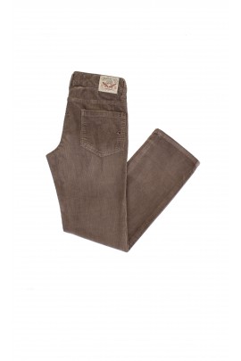 Grey and brown corduroy trousers, Tommy Hilfiger