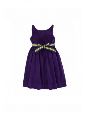 Violet corduroy dress, Ralph Lauren