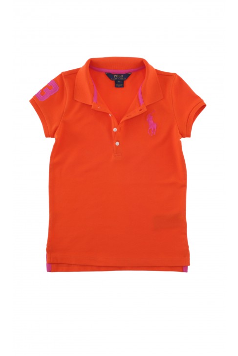 Orange summer polo shirt, Polo Ralph Lauren