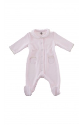 Pink girls rompers, Petit Bateau